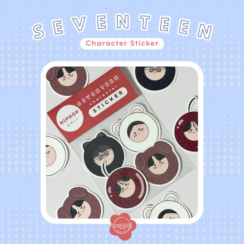 Seventeen Character Sticker Pack