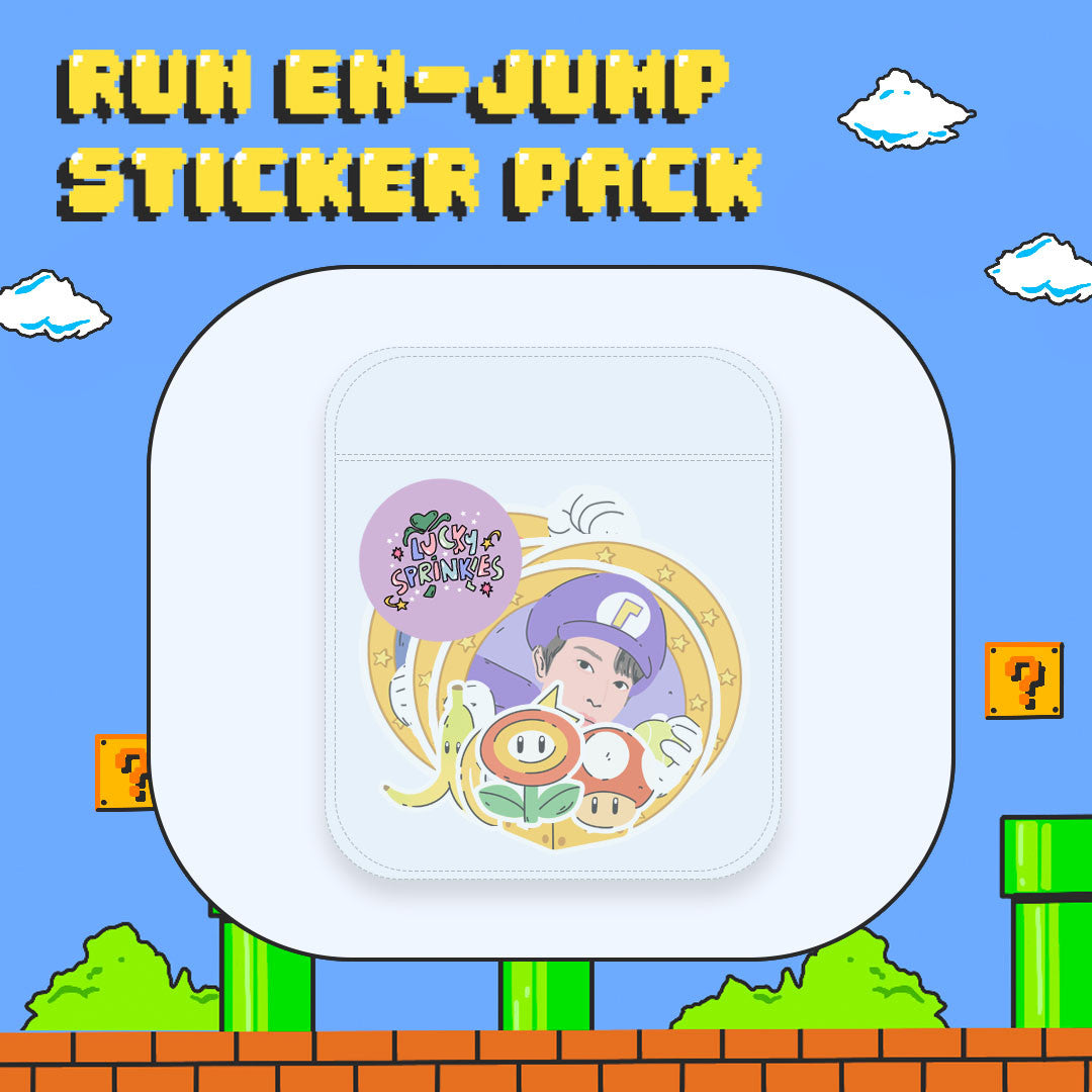 ENHYPEN RUN-EN-JUMP STICKER PACK – Peanutopia