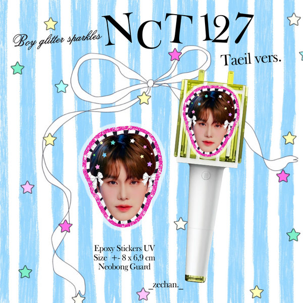 Epoxy NEOBONG `Boy Glitter Sparkles` NCT 127 Edition! for NCT Lightstick