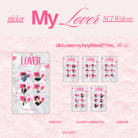 sticker my lover nct wish version