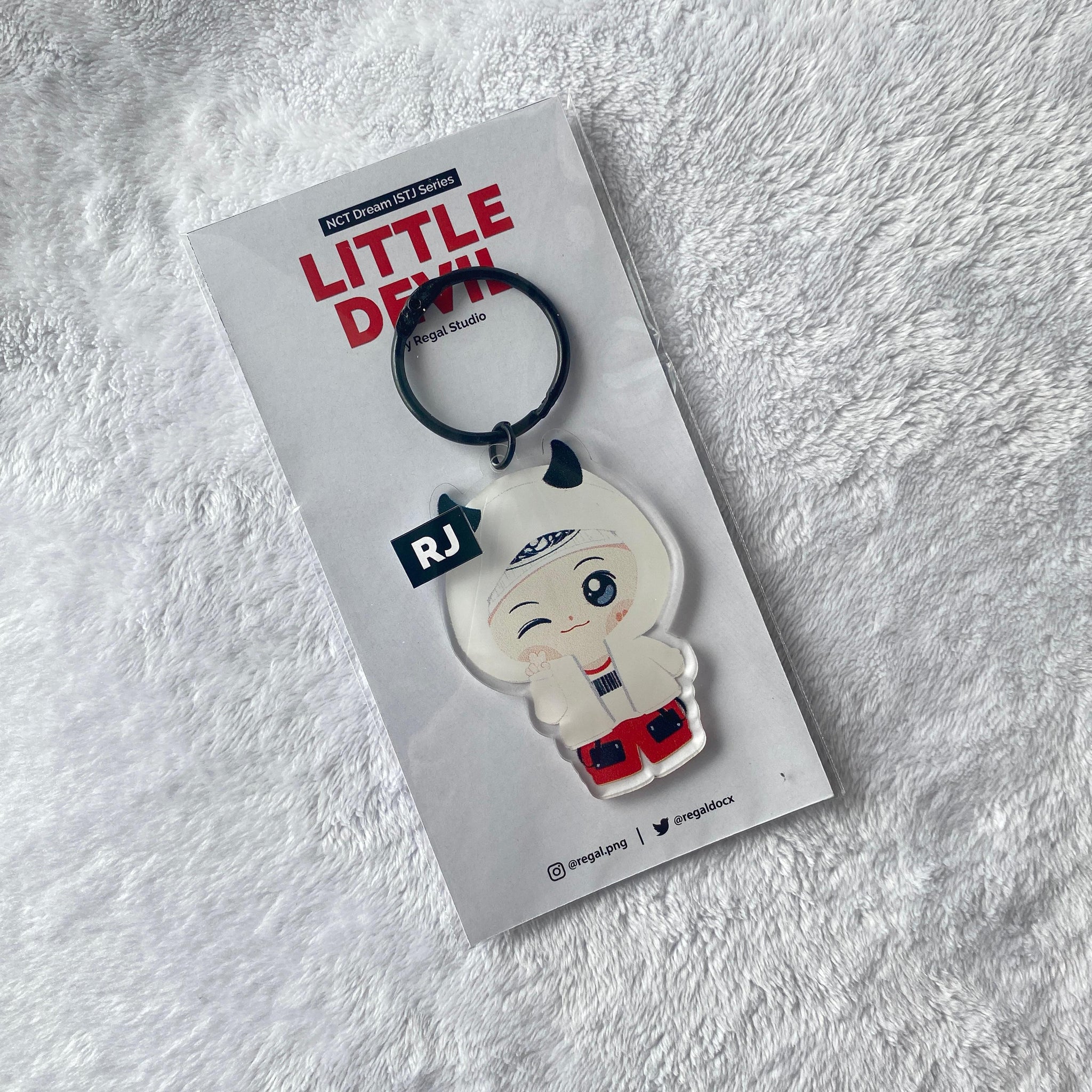 NCT Dream ISTJ Keychain (Little Devil ver.)