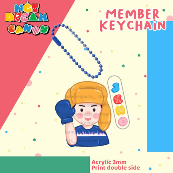 NCT Dream Candy Member Keychain