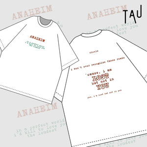 [TAU.BASIC] NIKI ANAHEIM OVERSIZE TEE