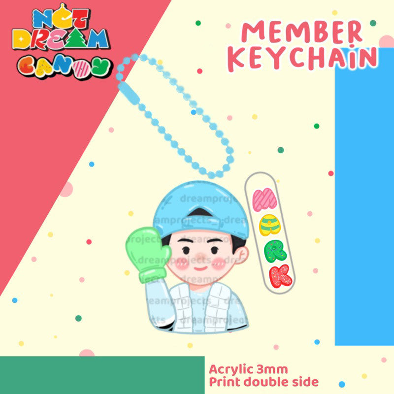 NCT Dream Candy Member Keychain