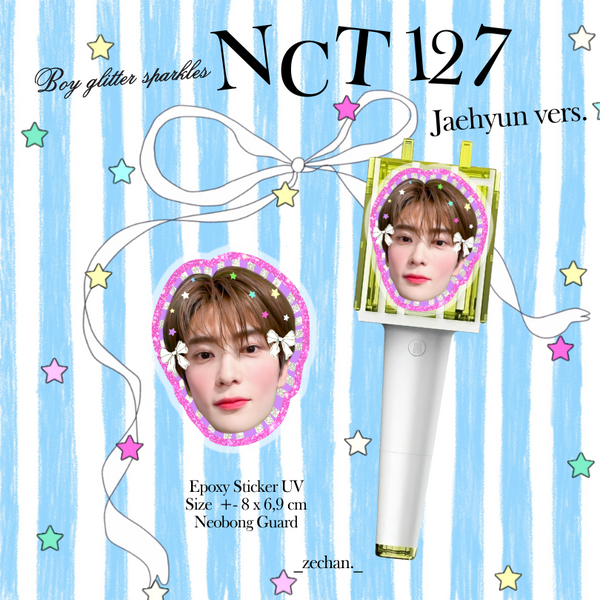 Epoxy NEOBONG `Boy Glitter Sparkles` NCT 127 Edition! for NCT Lightstick