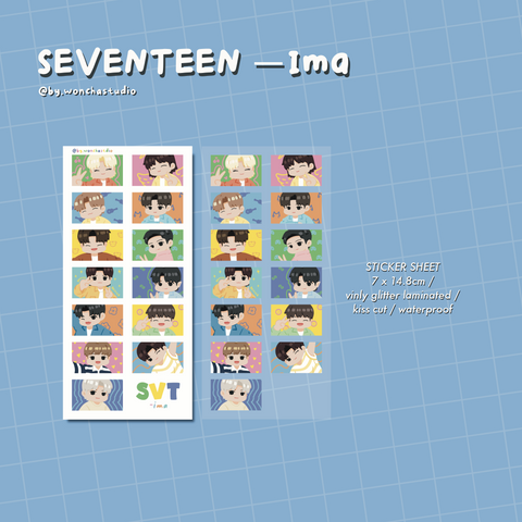 SVT IMA STICKER SHEET