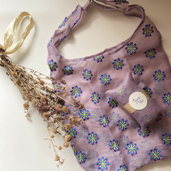 Whispers of Daisies | Foldable Bag