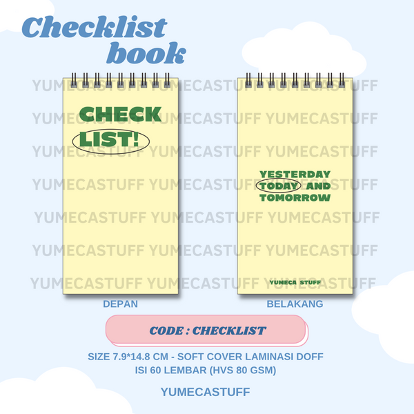 Checklist Book