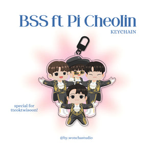 BSS ft. PI CHEOLIN KEYCHAIN