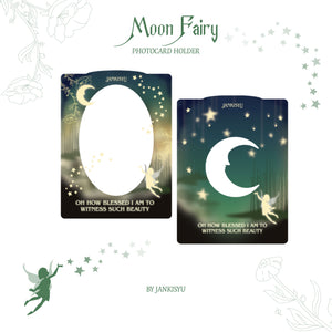 Moon Fairy Photocard Holder by JANKISYU