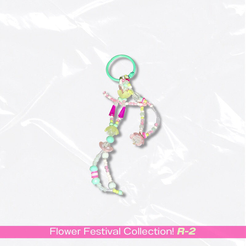 FLOWER FESTIVAL KEYCHAIN