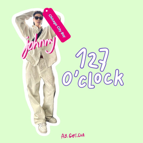 127 O’clock Keychain