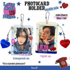 LOVE CALL 119 MINE PHOTOCARD HOLDER