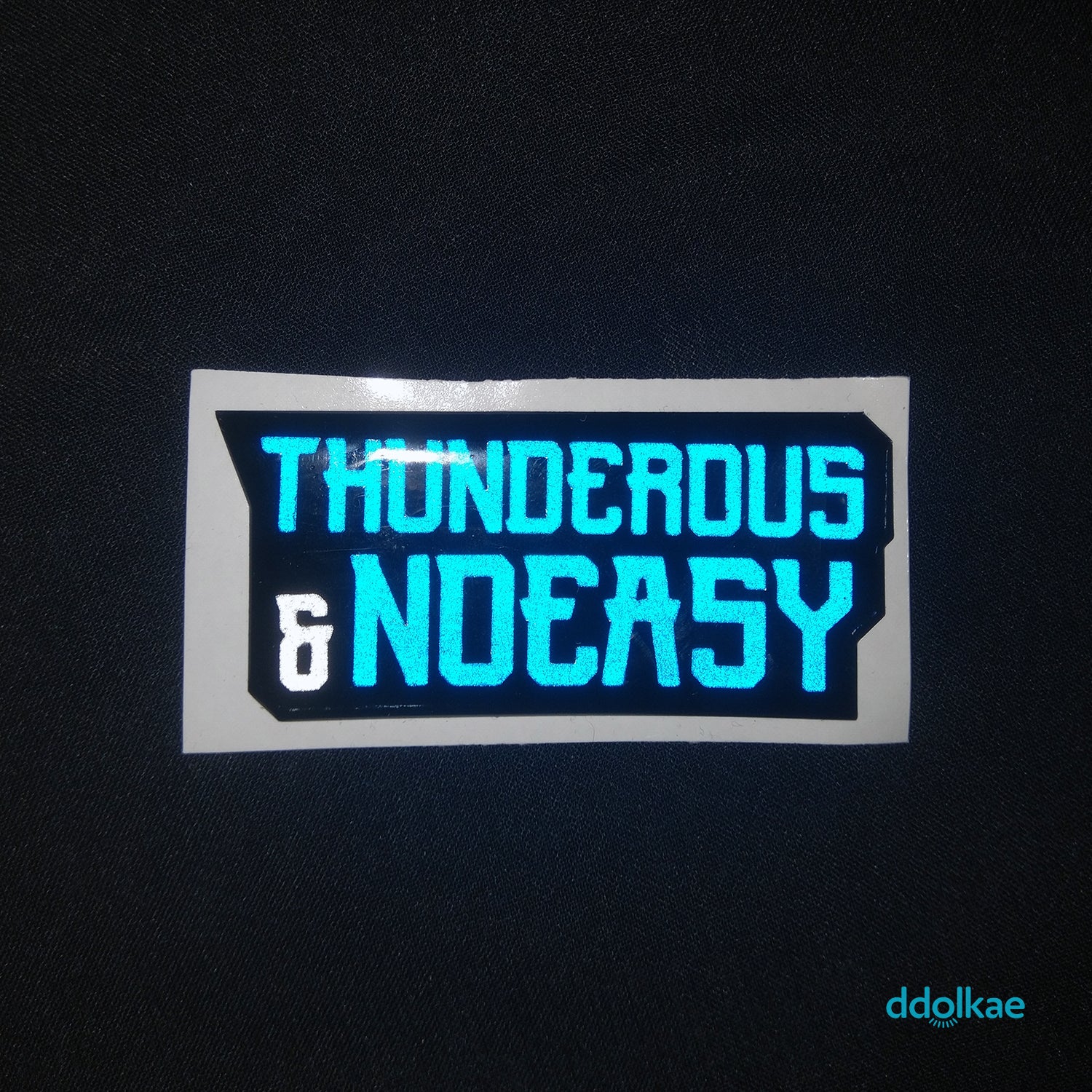 [ddolkae] STRAY KIDS Thunderous & NOEASY Emblem Sticker