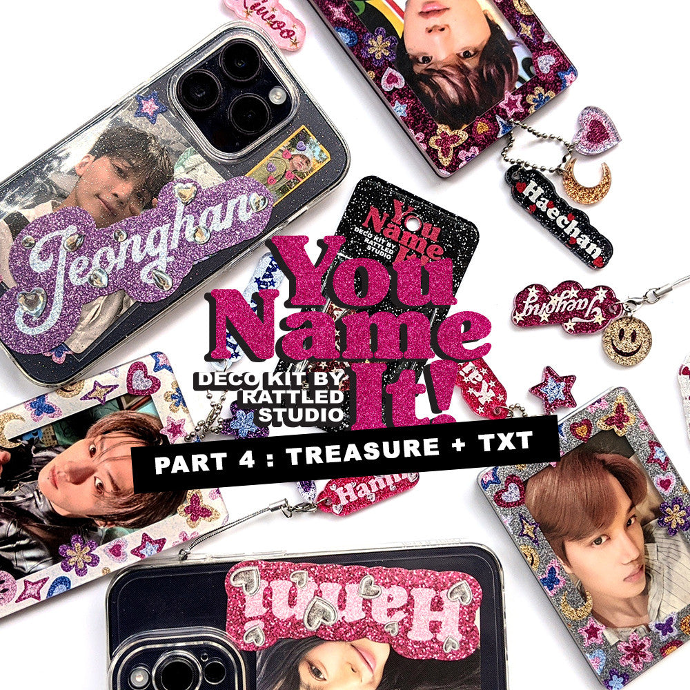 You Name It (Individual Large Name Sticker) PART 4: TREASURE &amp; TXT