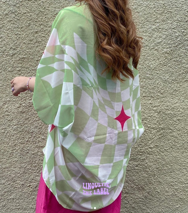 LINOUETTE Greentea outer scarf