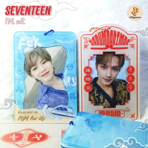 Seventeen Super - FML Acrylic Photocard Holder by 4figures.id