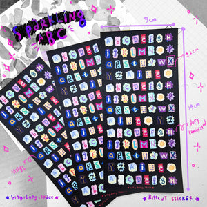 Sticker Sheet ABC Deco