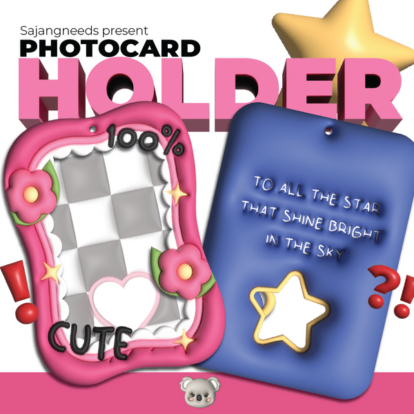 Photocard Holder by Sajangneeds